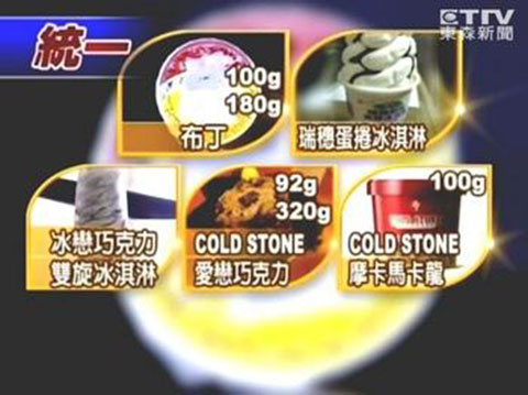 统一重金属布丁：在台湾下架 在大陆买一送一